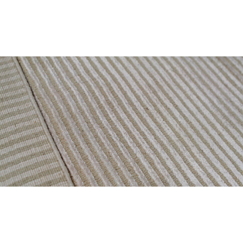 Wool Striped Area Rug