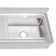 47.2" L x 19.5" W Free Standing Handwash Station with Faucet