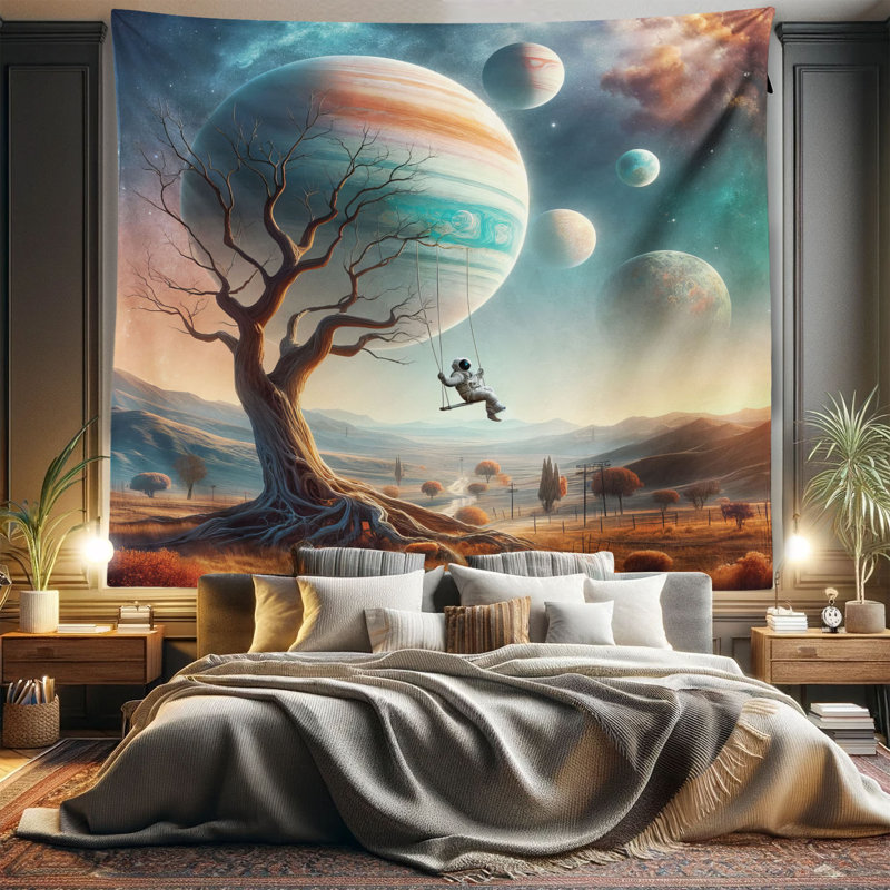 Microfiber Tapestry, 104" H x 88" W
