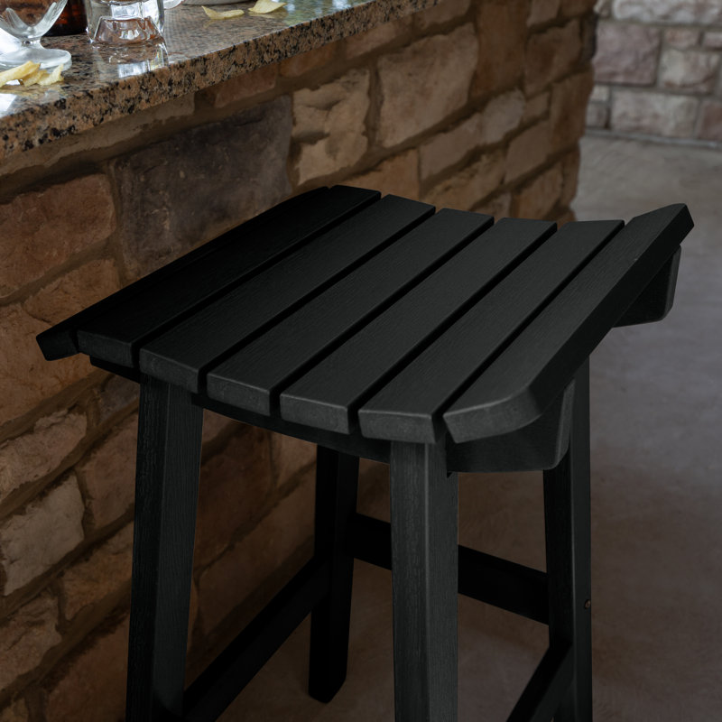 Tabouret Preet, Noir