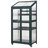 62Inch Height Wood Large Greenhouse Balcony Portable Cold Frame With Wheels And Adjustable Shelves For Outdoor Indoor Use-111737865