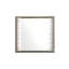 Étoile blanche avec miroir