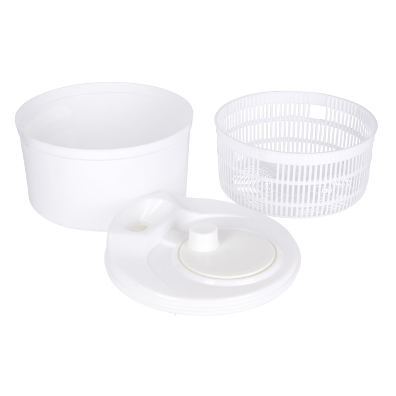Plastic Salad Spinner with Twist Action Handle