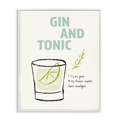 Art de recette de gin tonic par Victoria Barnes