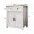 Washed Wood Farmhouse Barn-Door Storage Cabinet-565089364