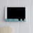 Adhesive Wall Mounted Tablet Holder 4 Hooks Universal Fit Cell Phone Charging Bracket Large Size
