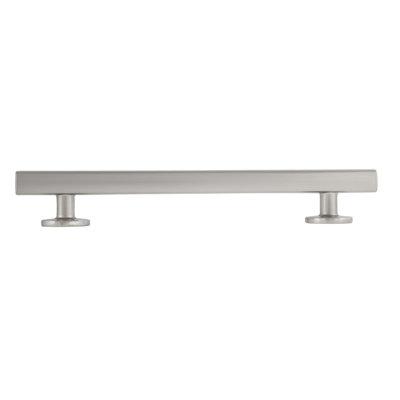Flynn 5-1/2" Center to Center Satin Nickel Bar Drawer Pull