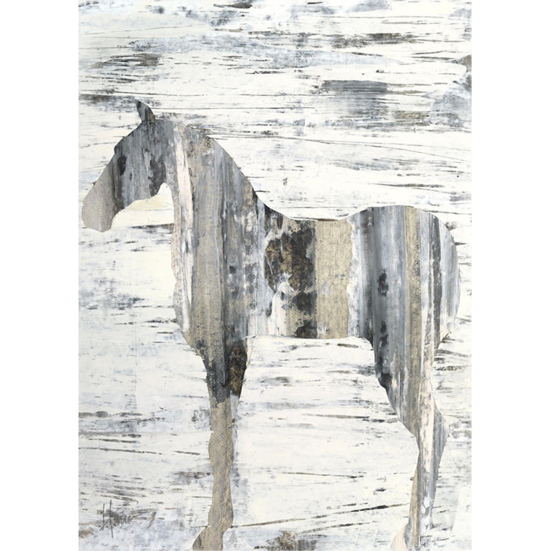 «Birch II» par Maeve Harris - Impression sur toile, H 42 po x l 30 po, Extérieur