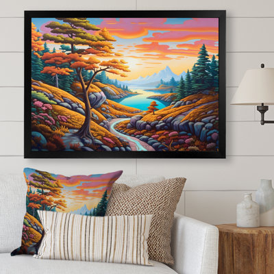 Mountain View Dreams sur impression sur toile