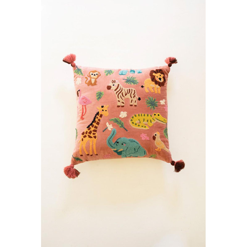 Coussin en velours Kalaou