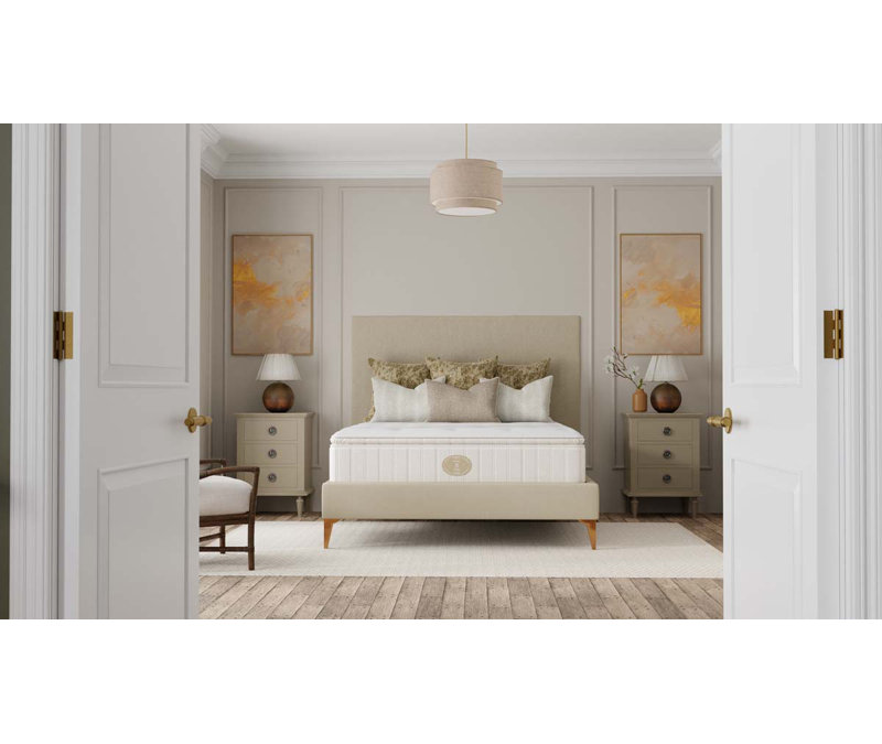 Timeless 15'' Medium-Firm Pillow Top Innerspring Two-Sided Mattress, California King