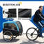 Chariot pour animal de compagnie, porte-vélos, remorque de vélo pour chien, remorque de vélo pour chat-128504346