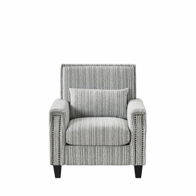 Comfy Upholstered Armchair for Living Room
