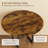 5 Pieces Dining Room Set 39.4" Round Dining Table Set for 4 Kitchen Table and Chairs