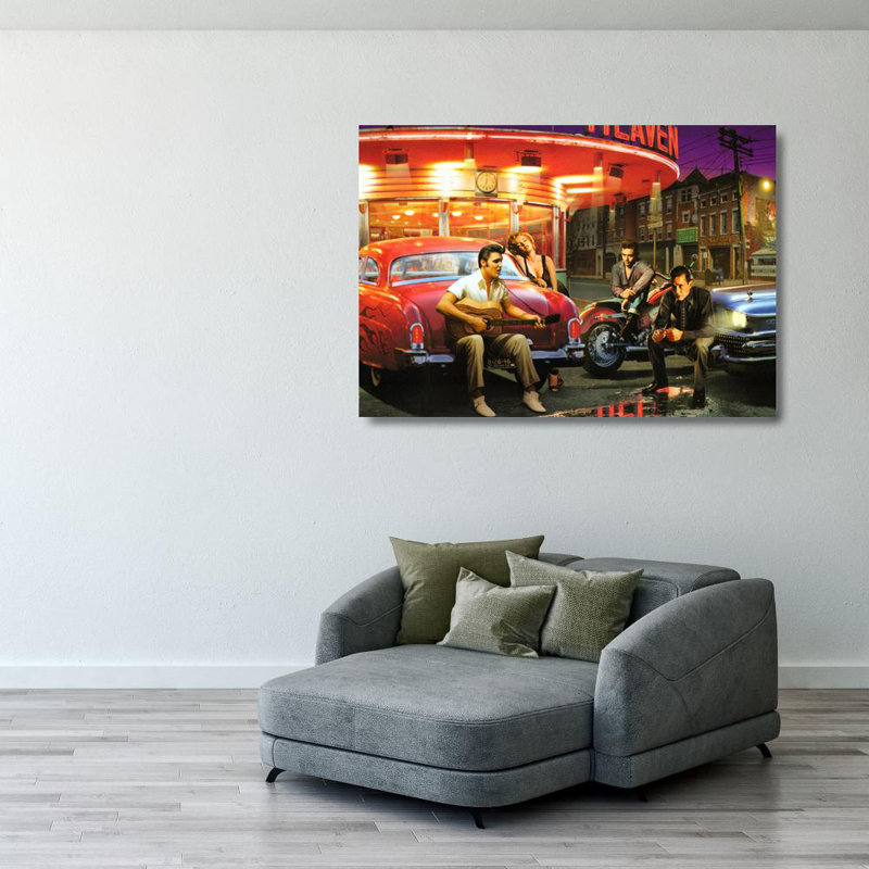 Legendary Crossroads, 28" H x 40" W