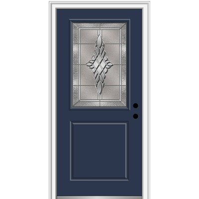 Grace 80'' Fiberglass Front Entry Doors