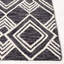 Tapis géométrique en laine touffeté à la main Vedika-975038476