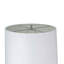 Lampe de table en verre D18x28,5 "