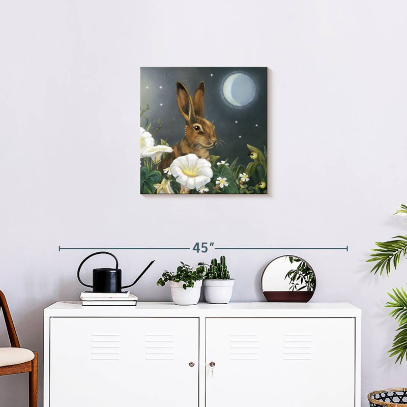Brampt Rabbit Under The Moon