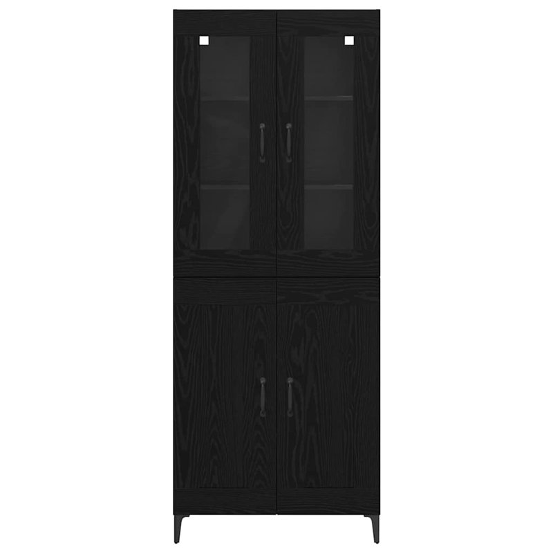 69.5cm Sideboard, Black Oak