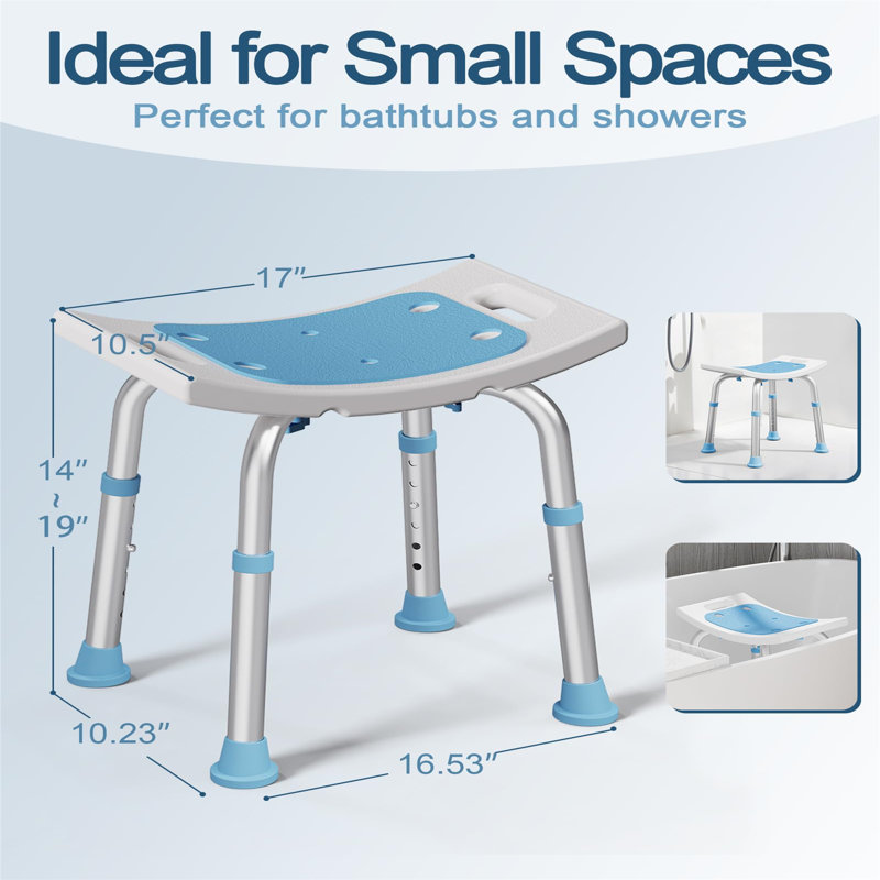 U-Shaped Shower Seat