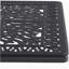 Ensemble de salle à manger 7 pièces en fonte d'aluminium toutes saisons comprenant 2 chaises pivotantes, 4 chaises de salle à manger et une table rectangulaire avec cadre noir (même SKU: W1710S00371)