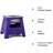 Aldonna Purple Foldable Step Stool