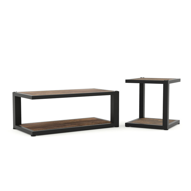 Ensemble de tables basses 2 pièces Anayiah