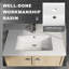 Meuble-lavabo 30 po avec lavabo en céramique
