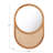 Risley Solid Wood Flat Mirror-2006992047