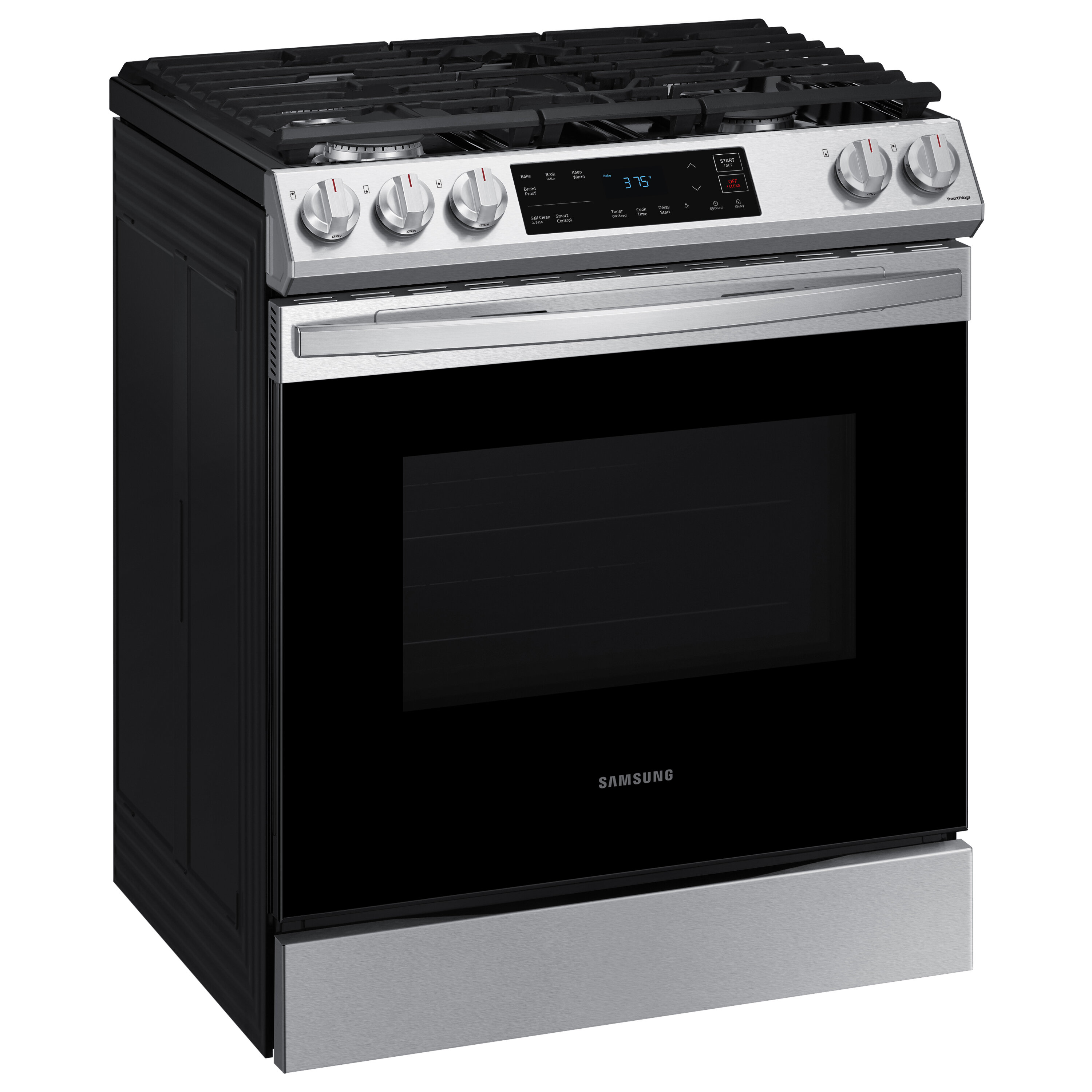 GE 30 in. 5.0 cu. ft. Freestanding Gas Range in Stainless Steel with Griddle  JGBS66REKSS - The Home Depot