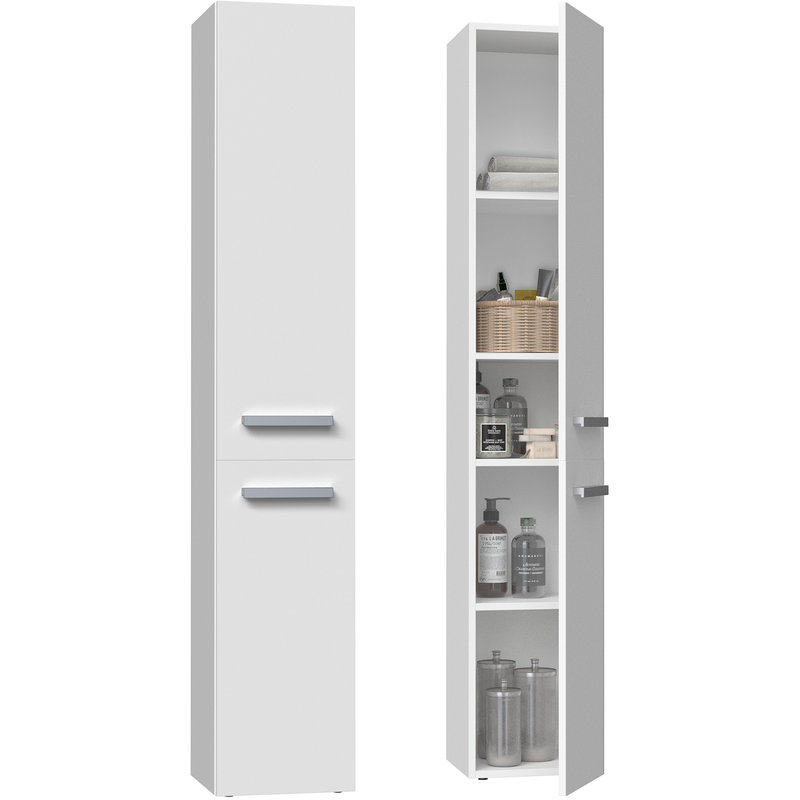 Galyean 1 - Door Accent Cabinet, White