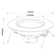 6" 3000K Remodel IC Integrated LED Retrofit Recessed Lighting Kit