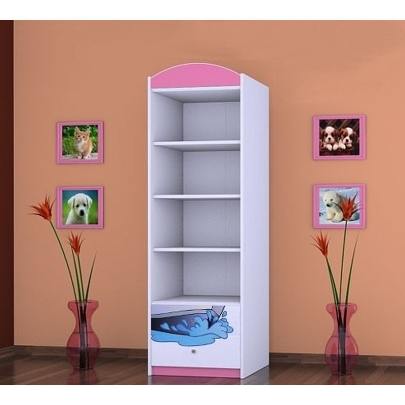 Tybalt 1 Door Wardrobe, Pink