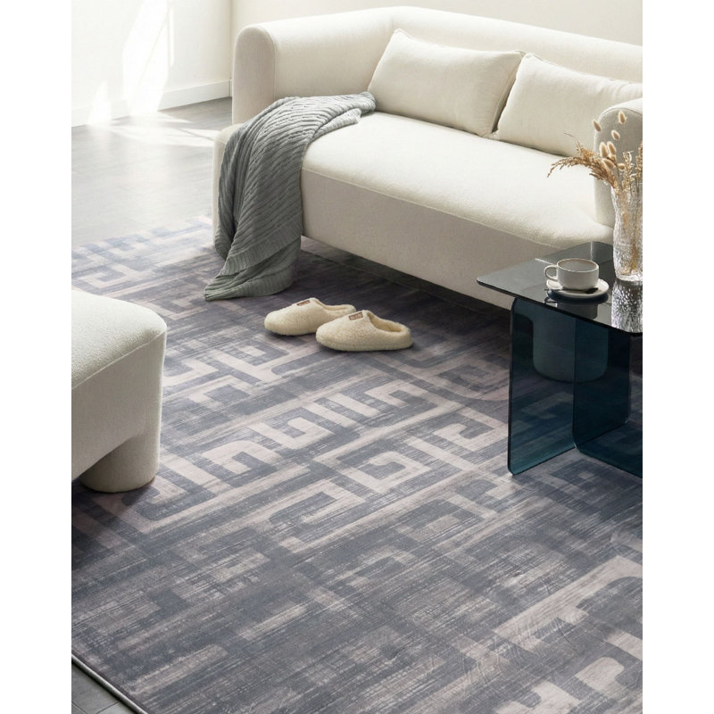 Aishe Geometric Area Rug, Rectangle 200 x 300 cm
