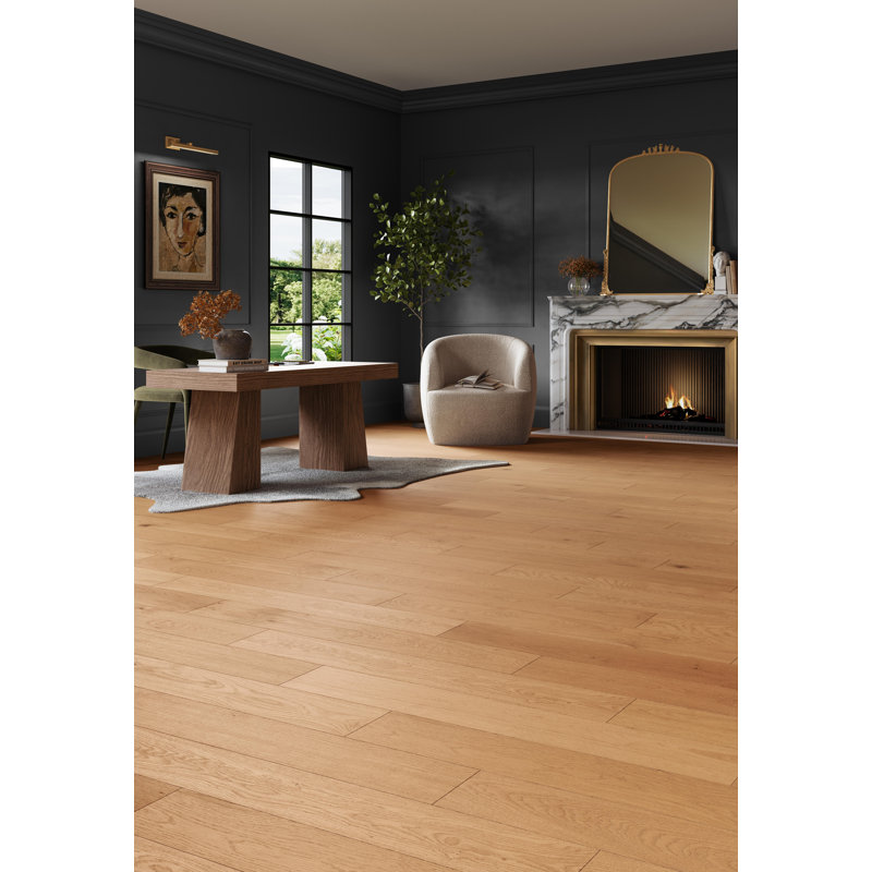 Riverwalk Collection Oak 6.5'' W Hardwood Flooring, Clay
