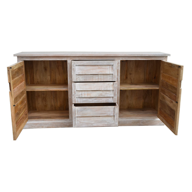 Azisa 76'' Solid Wood Sideboard