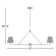 Kinston 2 - Light Dimmable Linear Chandelier