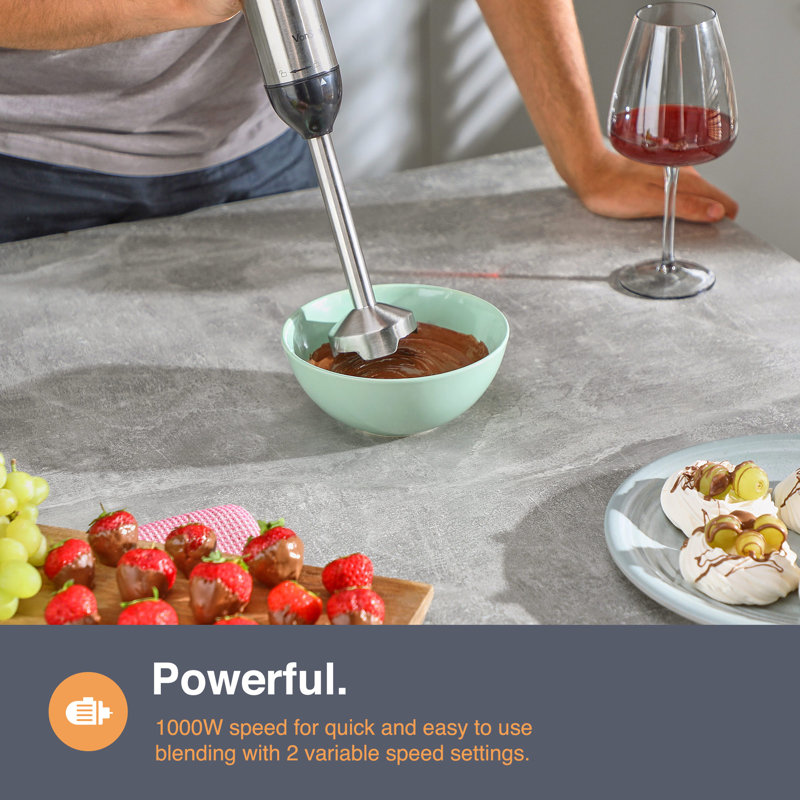 VonShef 2 Speed Hand Immersion Blender