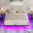 Floating Bed Frame With Led Light-1112524124-1112524125