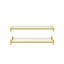 Table basse transparente