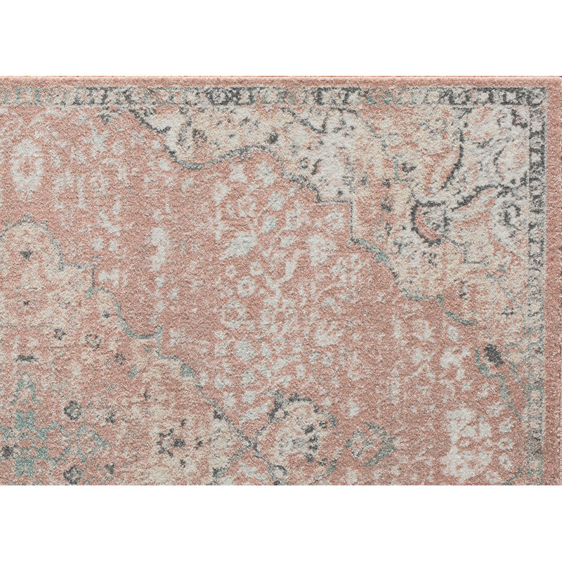 Gunson Vintage Pink Amaranth Area Rug, Rectangle 10' x 14'