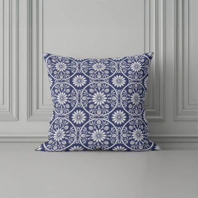 Daisy Tile Indoor Pillow