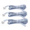 SureLock 4 Pin RGB LED Strip Light Tape to Wire Connectors, 3 Pack