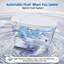 Toilette bidet Smart à double chasse, capteur à pied, chasse occultante, bidet allongé