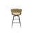 Luxurious Leather Upholstered Bar Stool Set, Ergonomic Design For Ultimate Comfort And Style.-984302873