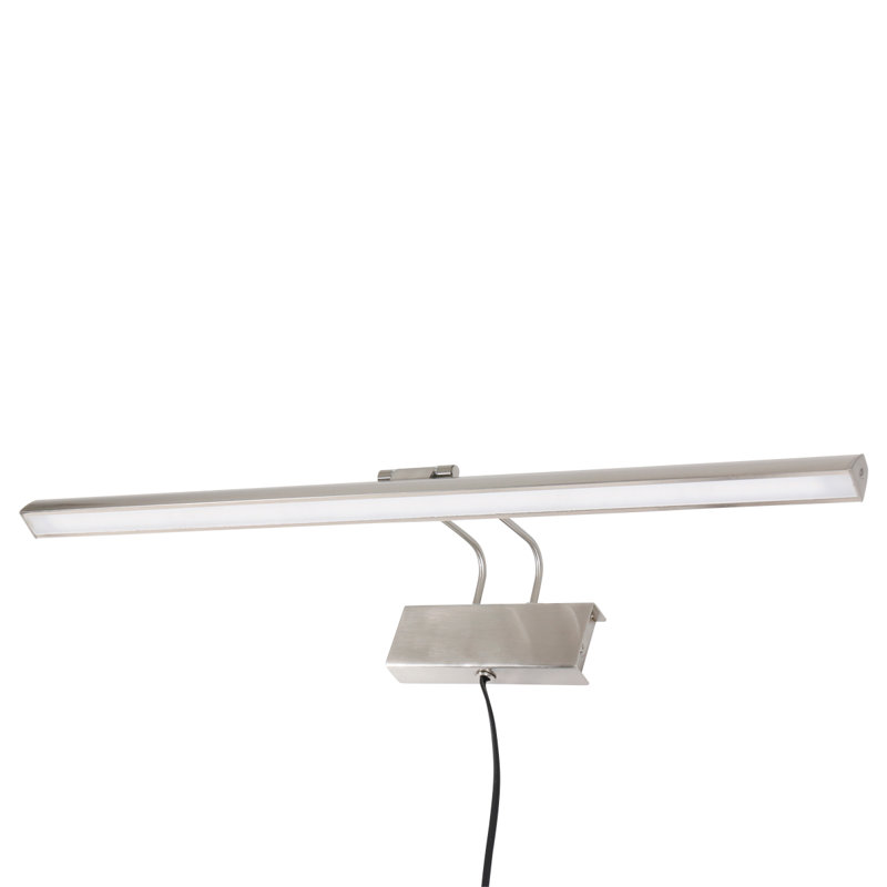 Beninga Dimmable LED Bath Sconce, Steel