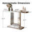 Ensemble console et miroir mural 47 "Voss