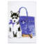 « husky », impression sur verre
