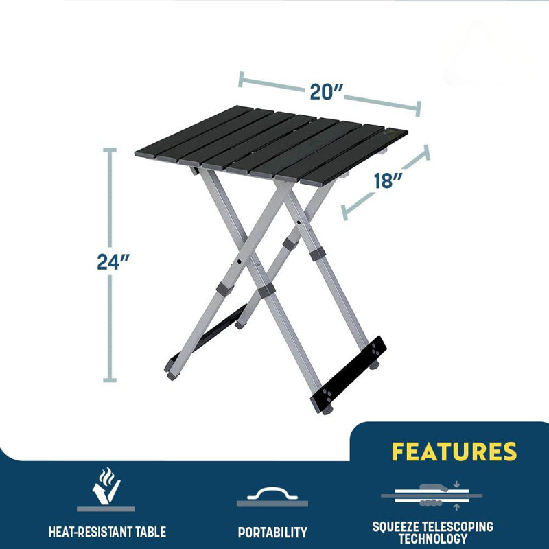 Table pliante d'extérieur Compact Camp Table 20